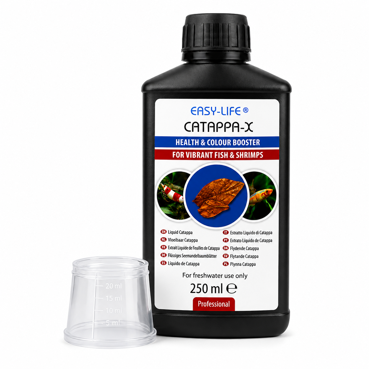 Easy-Life Catappa-X 250 ml – Doğal Catappa Etkisi & Balık Bakım Desteği