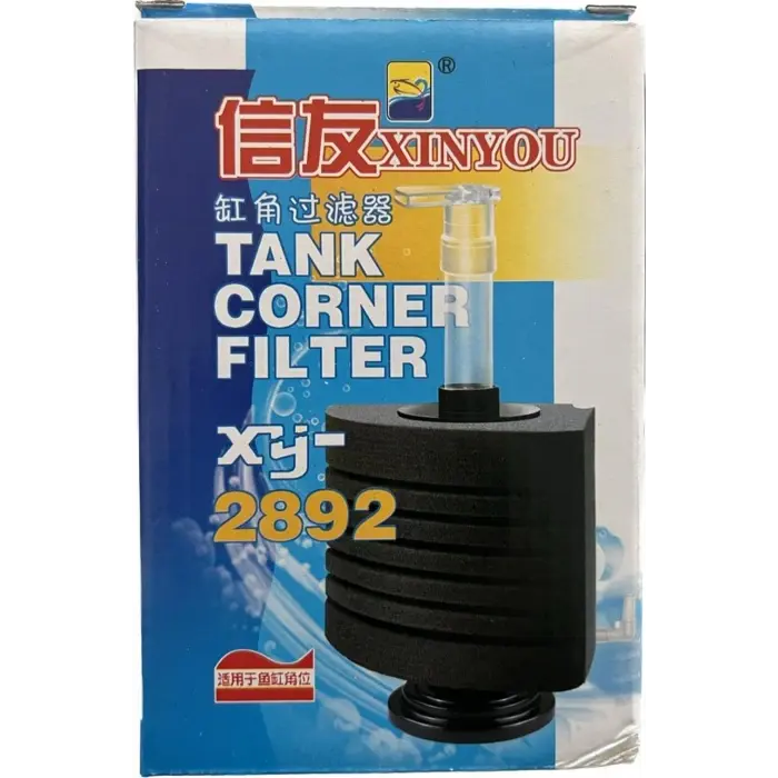 Xinyou Biyolojik Süngerli Üretim Köşe Filtre 13x9x25 cm XY-2892