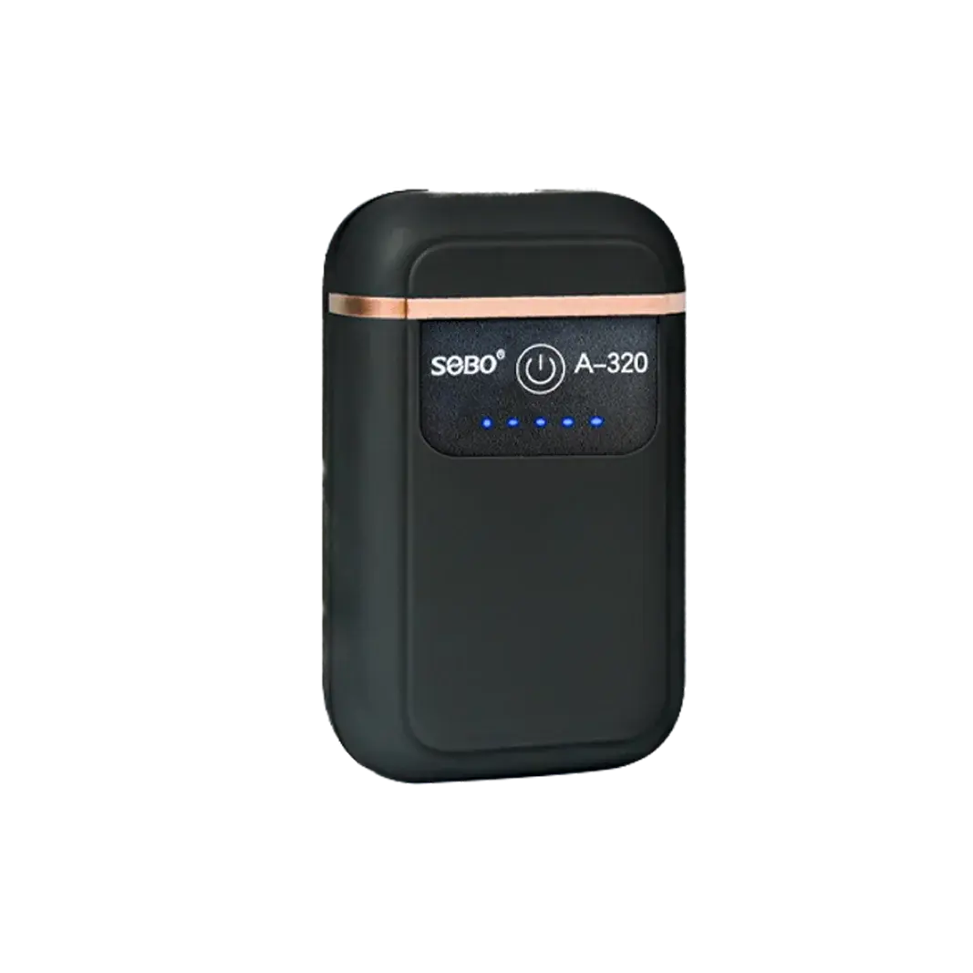 Sobo Usb Şarjlı Çift Çıkışlı Mini Akvaryum Hava Motoru 2W. 2LT/DAK A-320