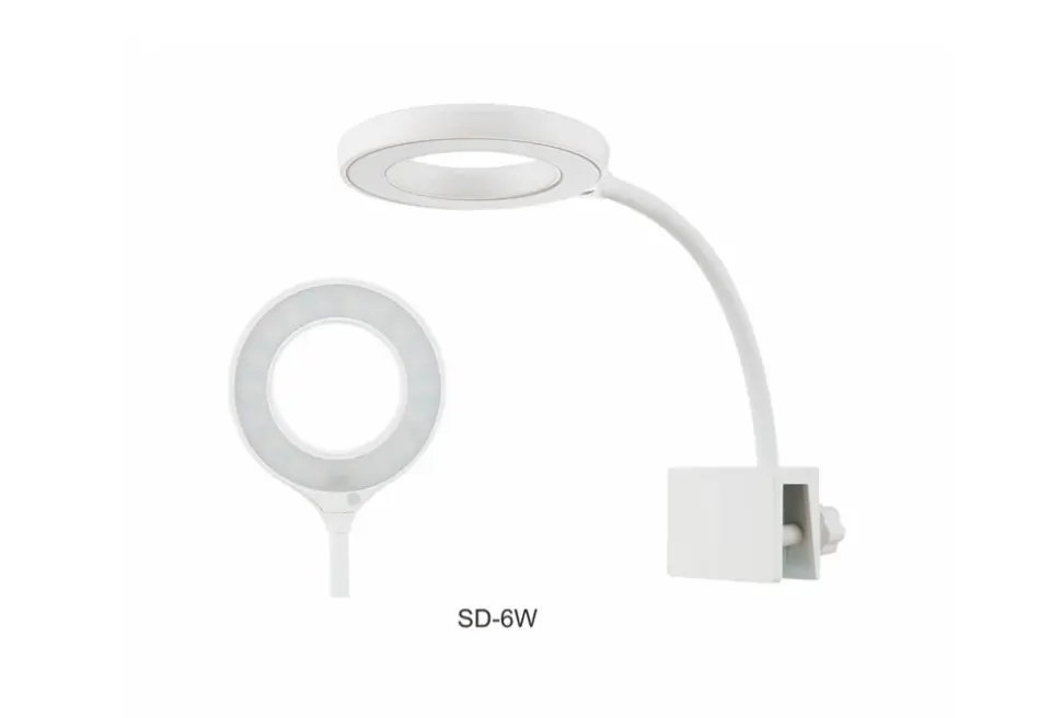 Sobo Akvaryum Klipsli Led Askı Lamba Beyaz+Pembe SD-6W
