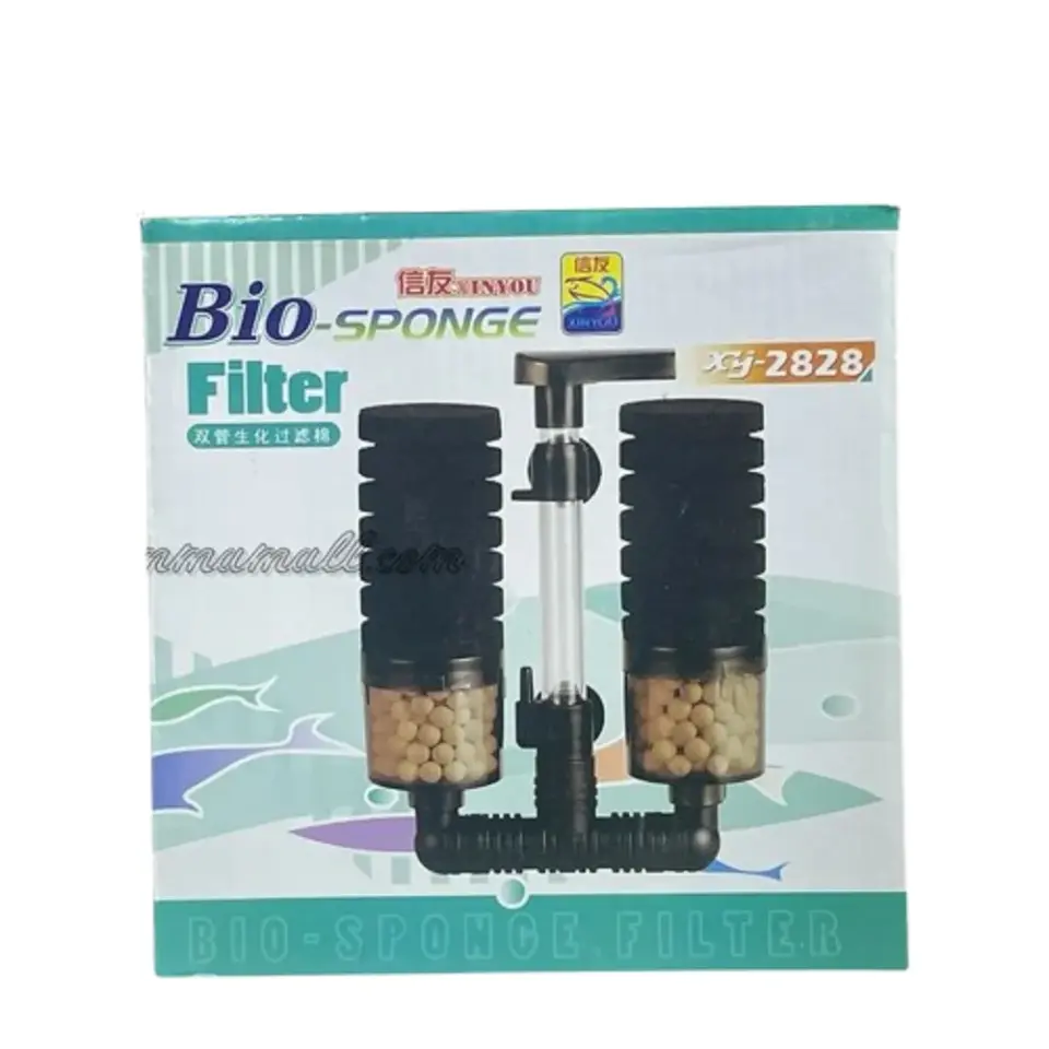 Xinyou Dikey Pipo Filtre İki Süngerli Büyük İçi Dolu XY-2828