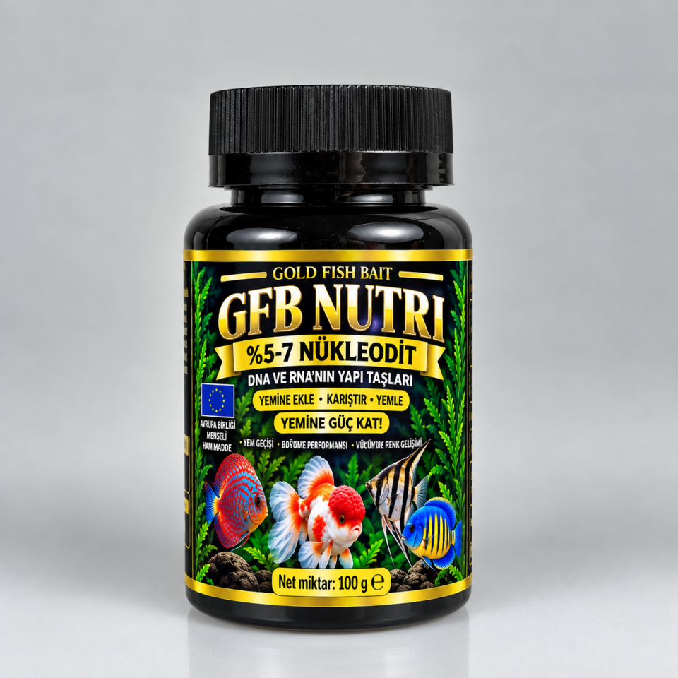 Gold Fish Bait Premium Beslenme Kiti – Yem, Nutri ve Yucca Plus